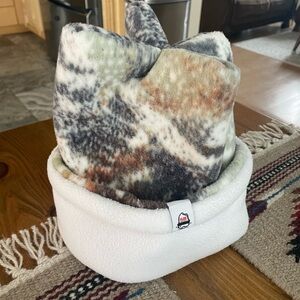Forest speckled Fleece hat